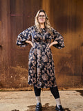 LEA DRESS - Chocolate mix