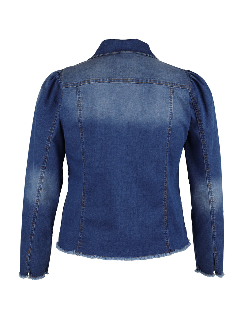 ZOEY LESLIE JACKET Jackets 481 Denim blue