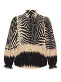 NO. 1 BY OX - LEYA SHIRT - Black mix