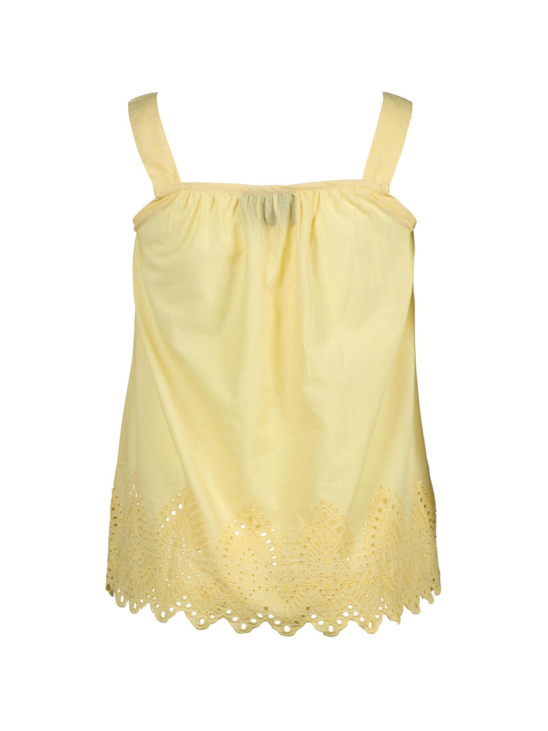 ZOEY LILLIE TOP Top 520 Yellow
