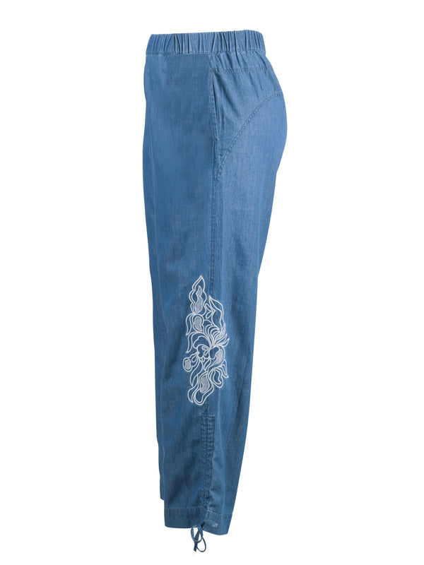 ZOEY LIVA PANTS Trousers 401 Blue