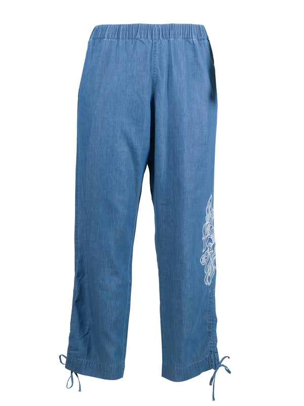 ZOEY LIVA PANTS Trousers 401 Blue