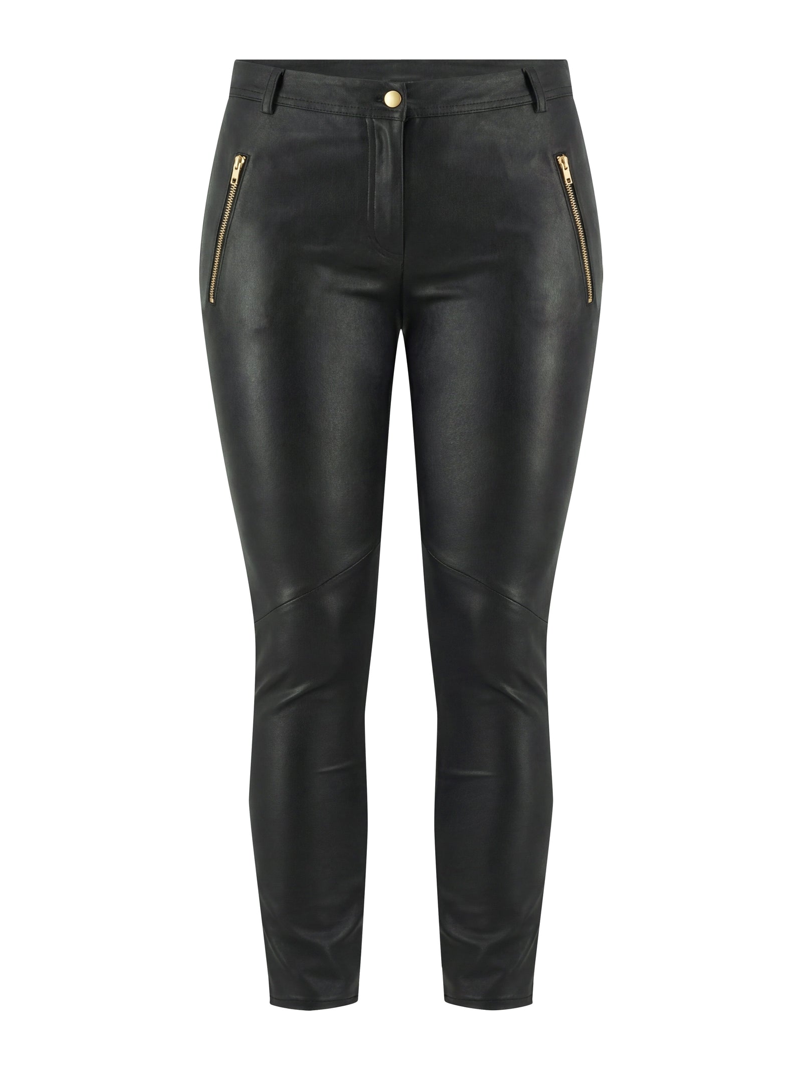 LUCILLE LEATHER PANTS - Black – zoey-denmark.com