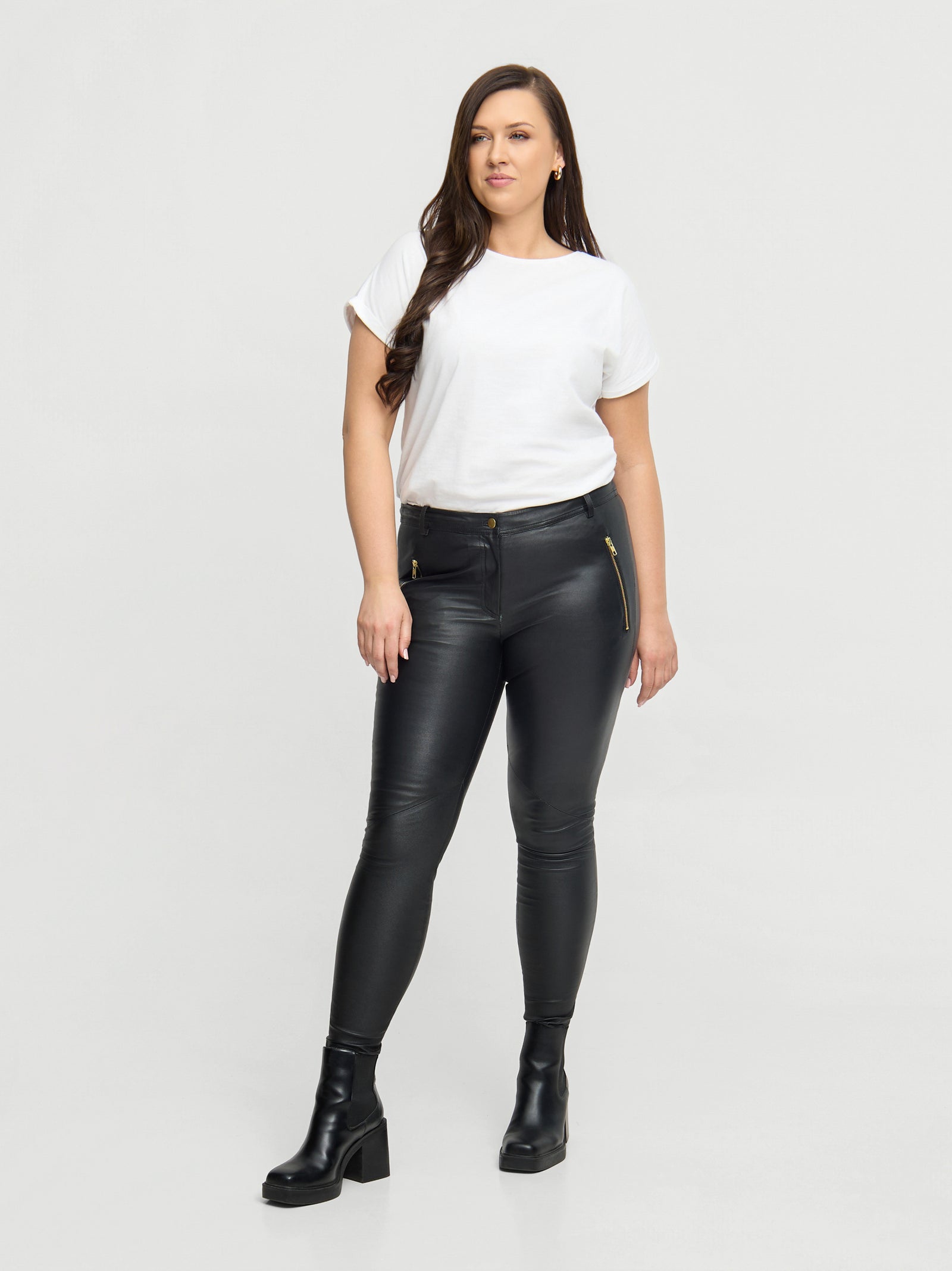 Yonomyuuページ Camden Leather Pants LUCILLE LEATHER PANTS - Black – zoey-denmark.com