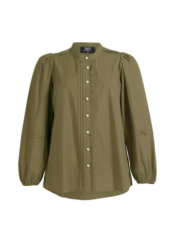 ZOEY MAIKEN SHIRT Shirts 316 Olive