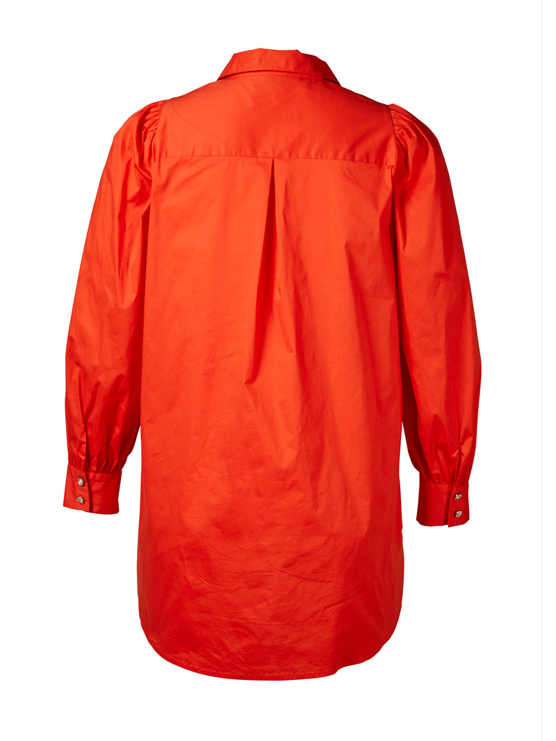 ZOEY MALLORY SHIRT Shirts 644 hot orange 