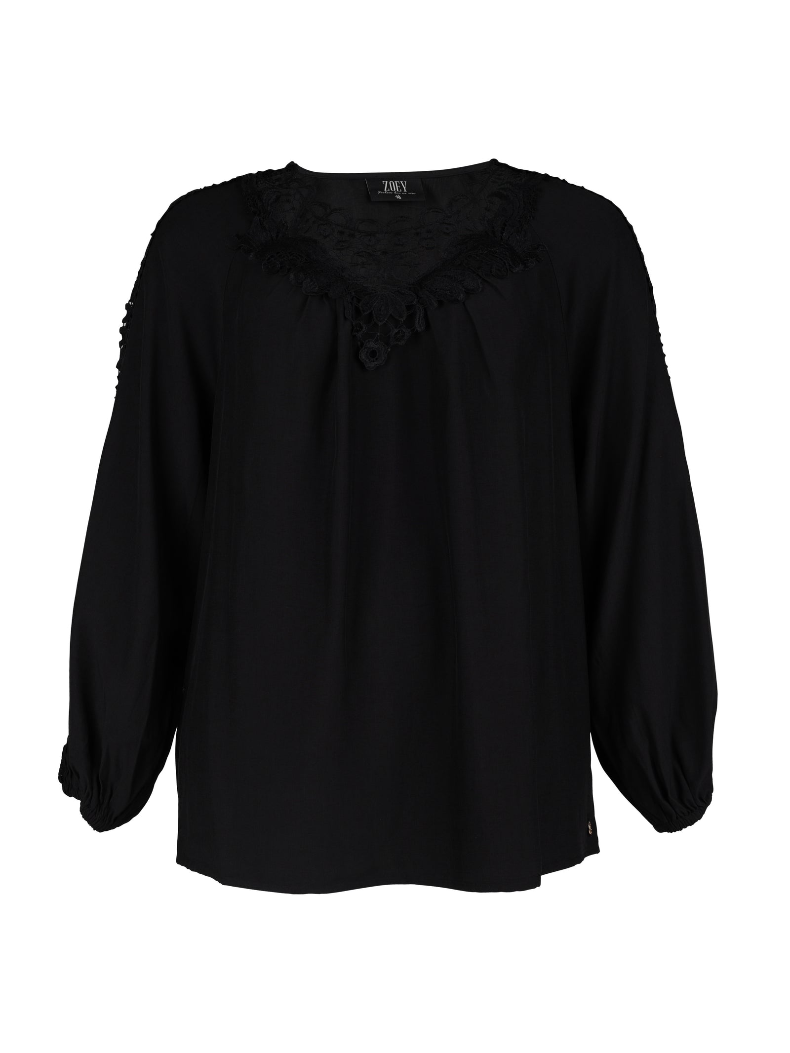 MANYA BLOUSE - Black – zoey-denmark.com