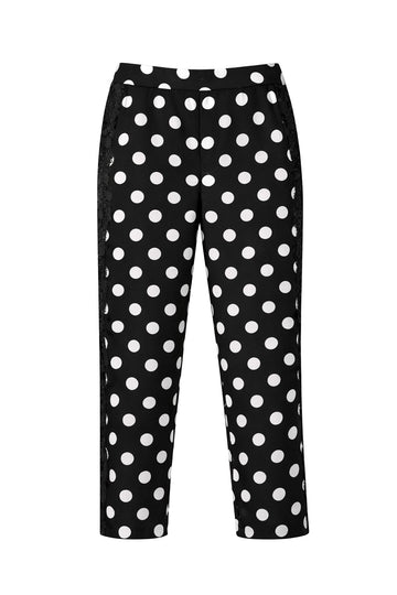 ZOEY MAYA PANTS Trousers Black mix