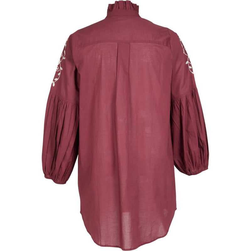 ZOEY MAYA SHIRT Shirts 655 Oxblood red