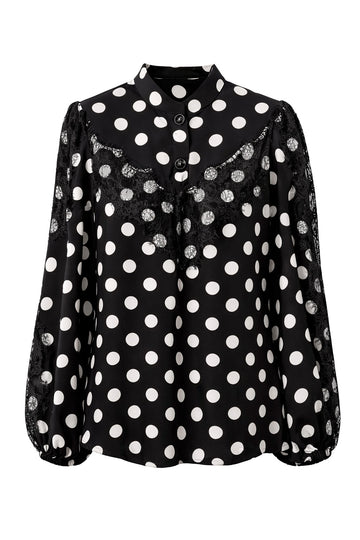 ZOEY MAYA SHIRT Shirts Black mix