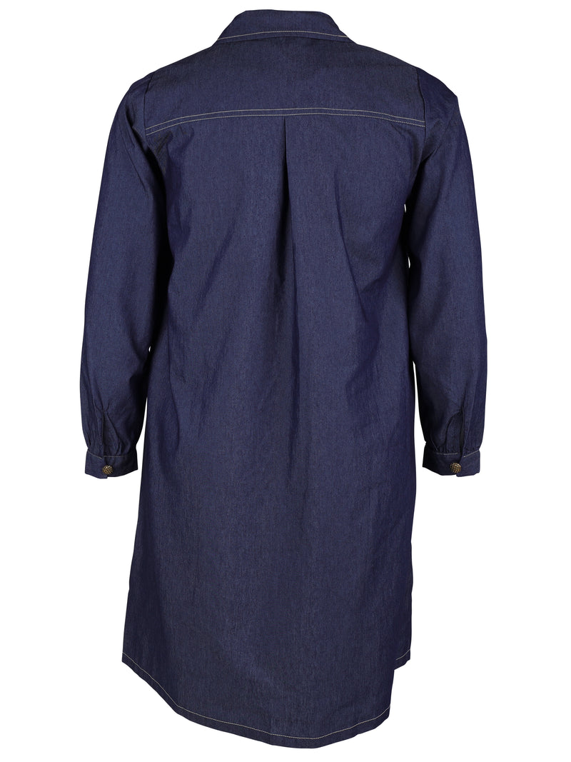 ZOEY MINA SHIRT DRESS Dress 482 Dark Denim