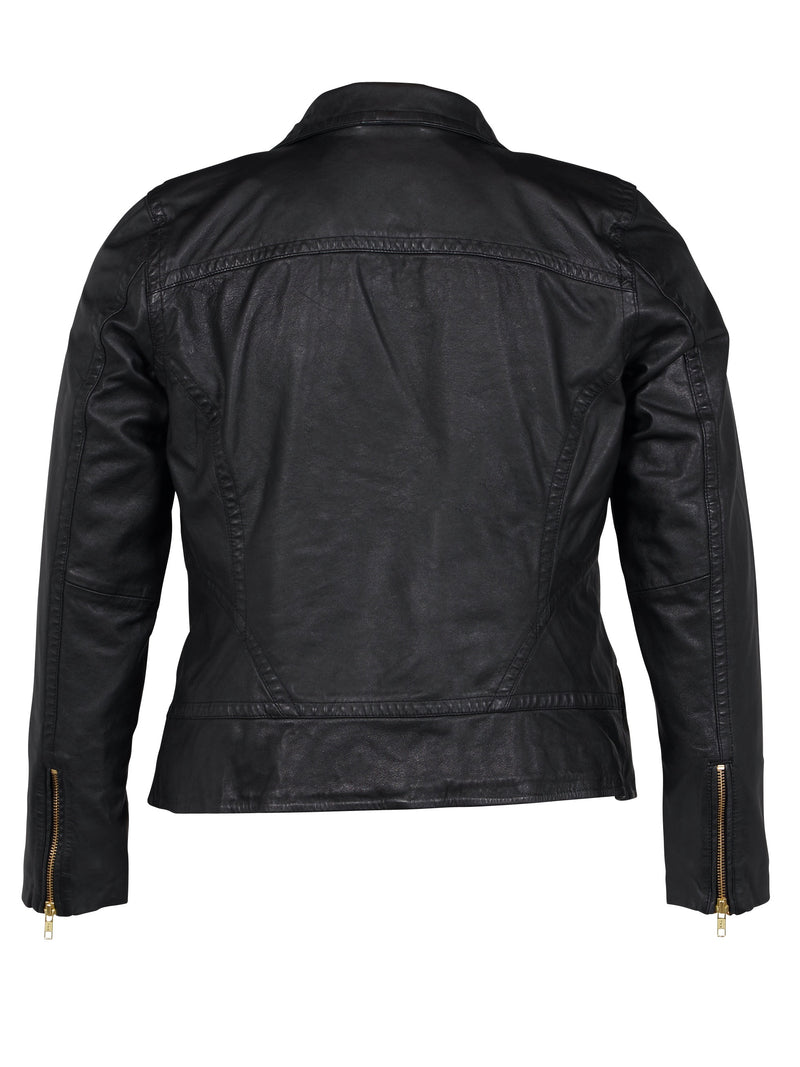 ZOEY MOLLY LEATHER JACKET Leather Jacket Black