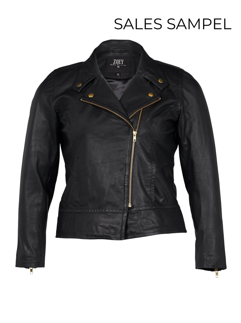 ZOEY MOLLY LEATHER JACKET Leather Jacket Sales Sample / Reduced price