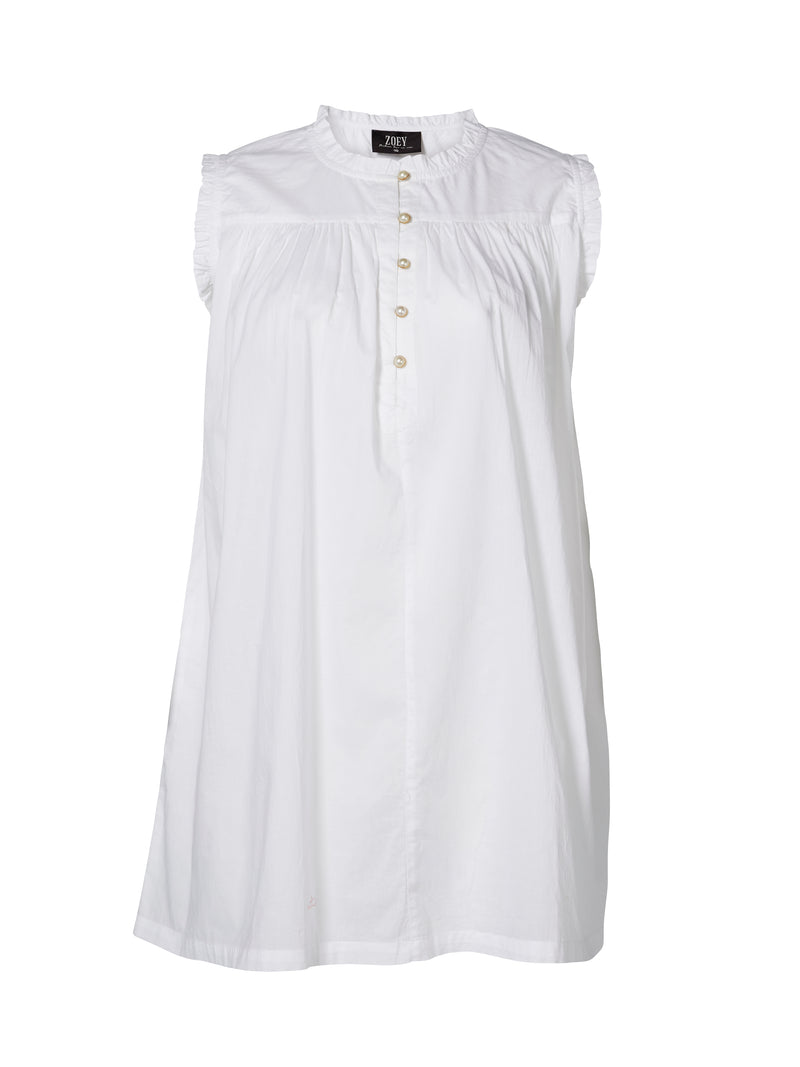 ZOEY NANCY TUNIC Dress 001 White