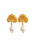 NANNA EARRING - gold plated surgical steel