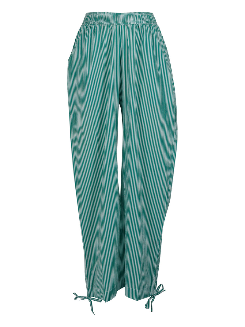 ZOEY NIA PANTS Trousers 389 Jungle Green mix