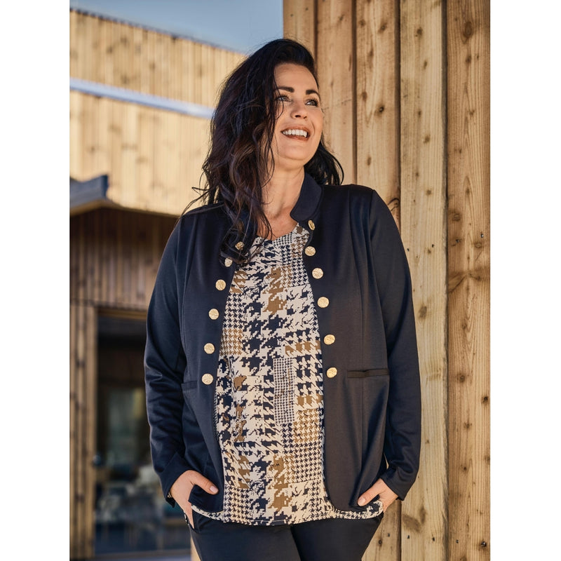 ZOEY NORA TOP Top Black mix