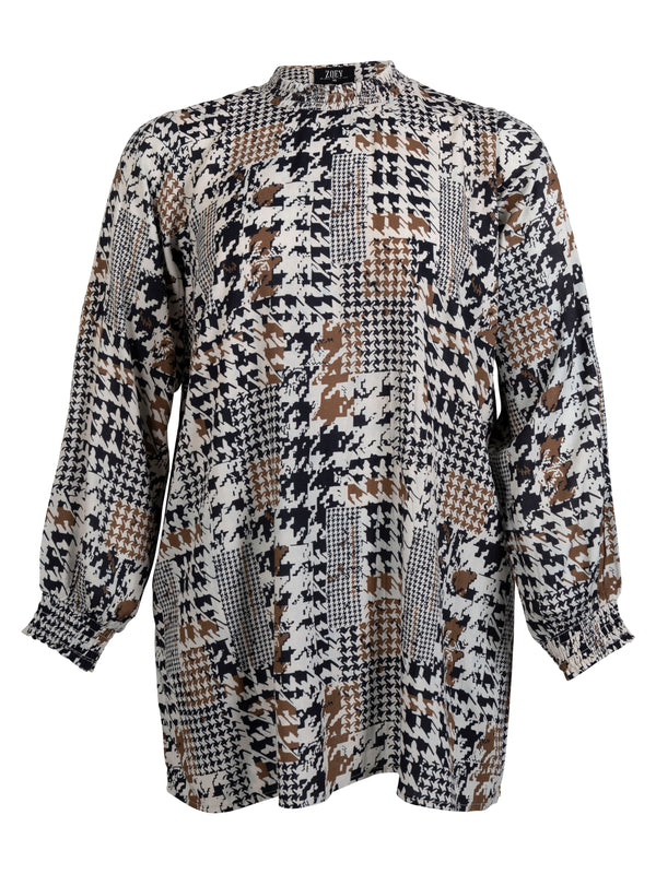 ZOEY NORA TUNIC Tunic Black mix