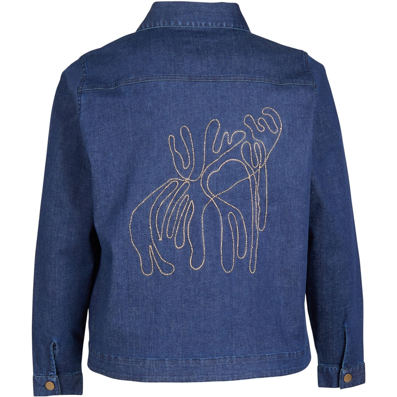ZOEY PENNY JACKET Jackets 482 Dark Denim