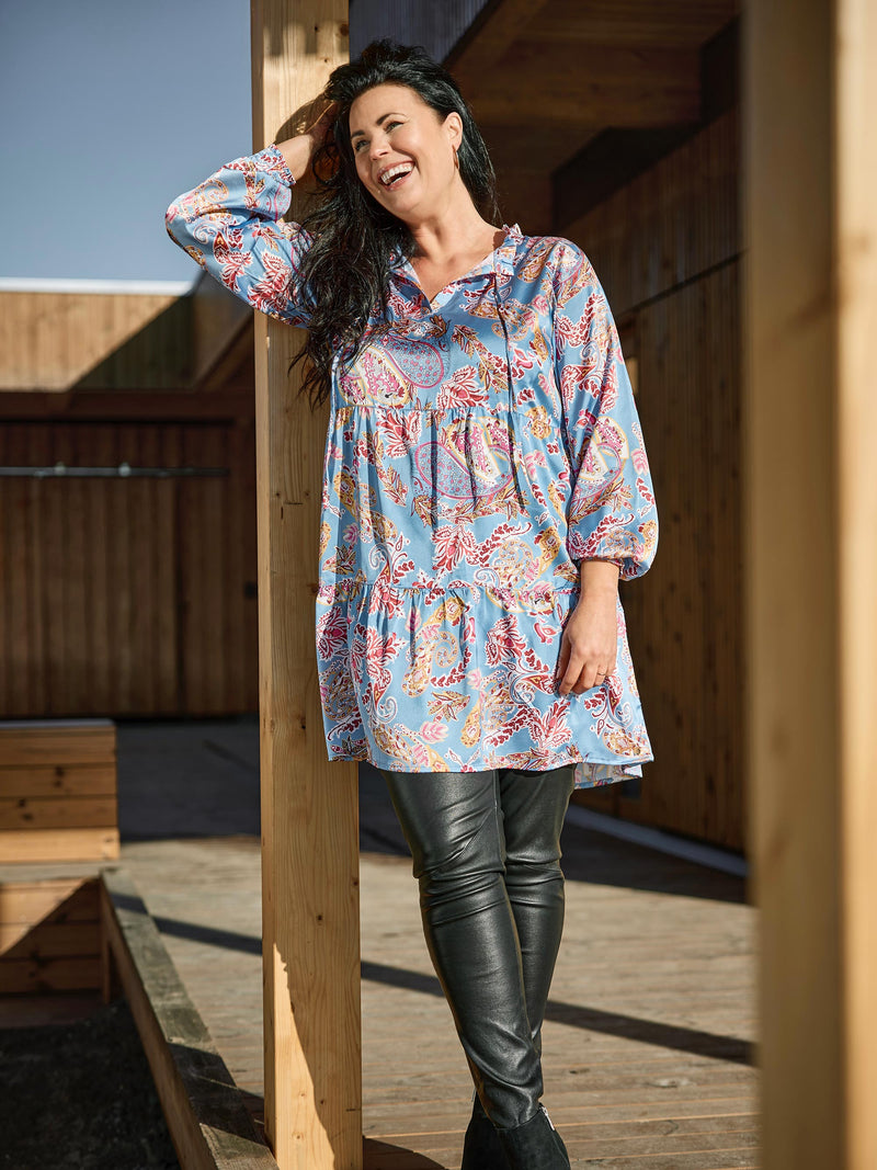 ZOEY RAYA TUNIC Tunic 402 Blue mix