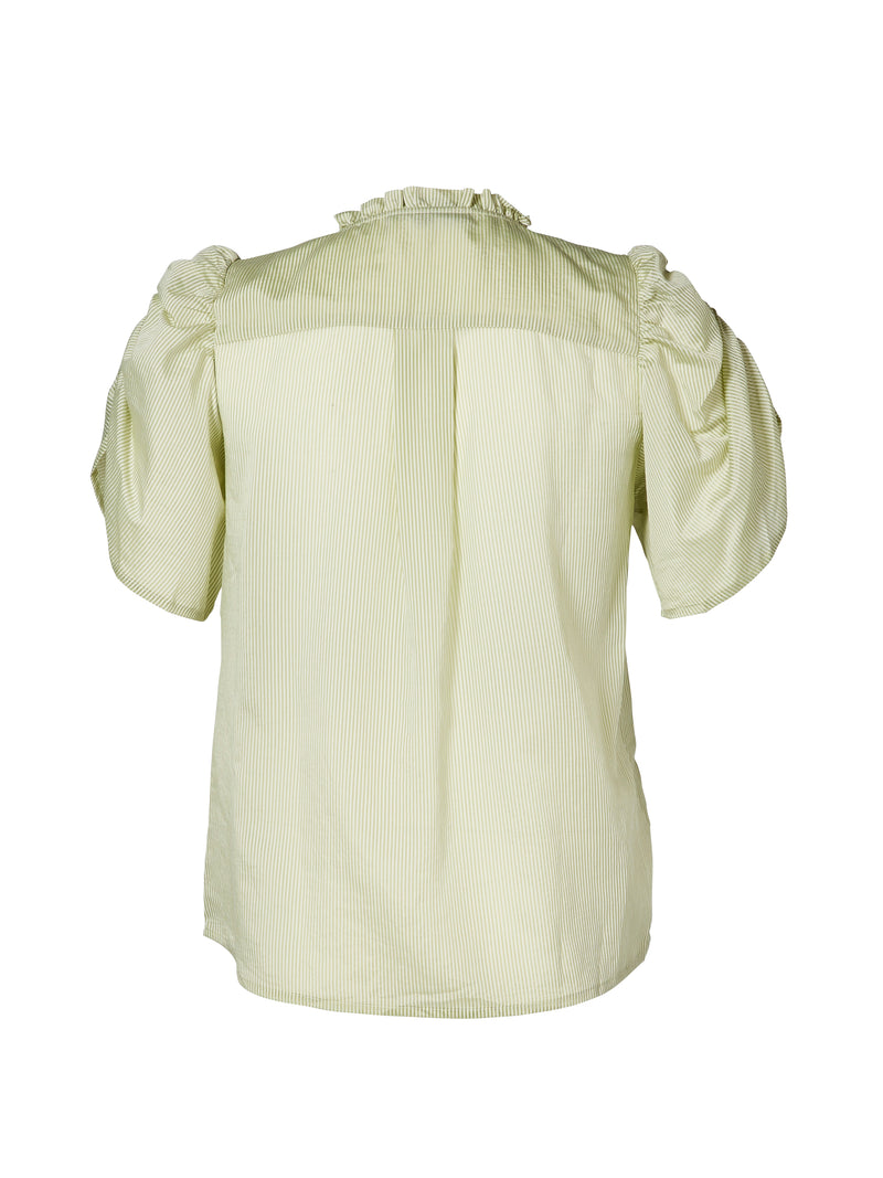 ZOEY RAYNA BLOUSE Blouses 322 Pistachio Green