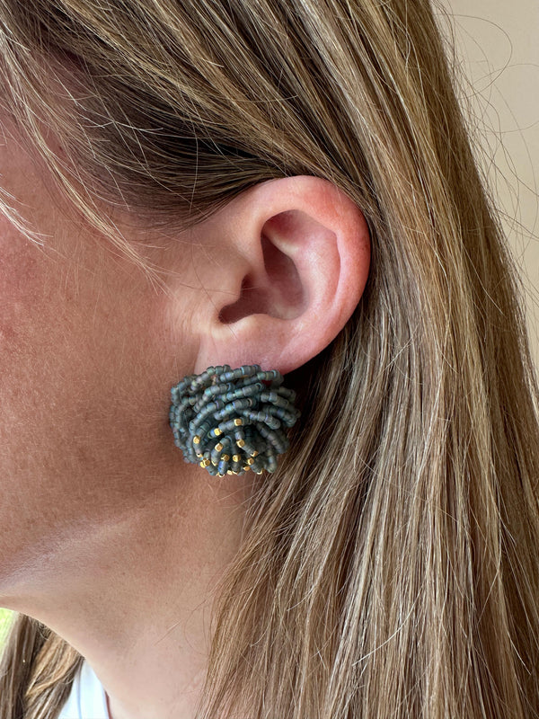 ZOEY ROSE EARRING Jewelry 901 Grey mix