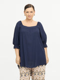 SALLY TUNIC - Deep Navy