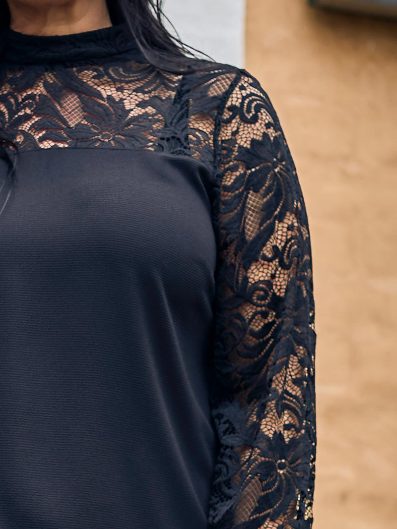 ZOEY SARA BLOUSE Blouses Black