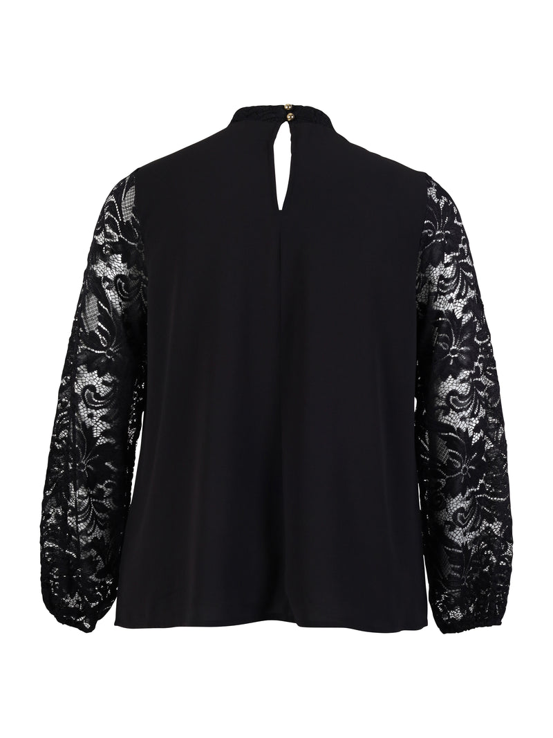 ZOEY SARA BLOUSE Blouses Black