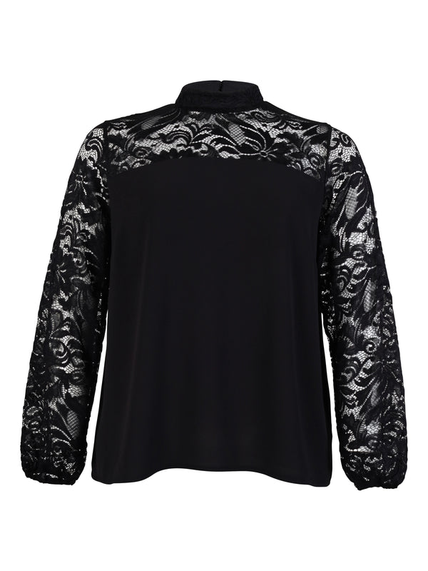 ZOEY SARA BLOUSE Blouses Black