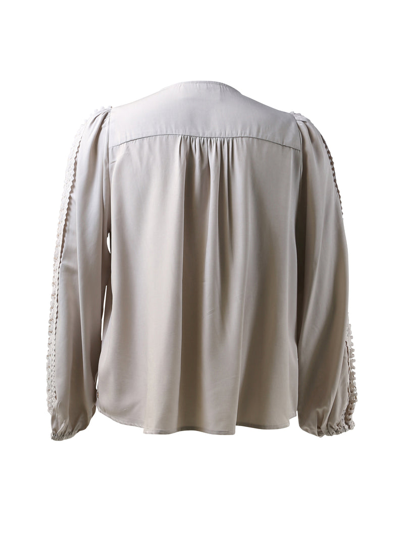 ZOEY SELAH BLOUSE Blouses 110 Creme