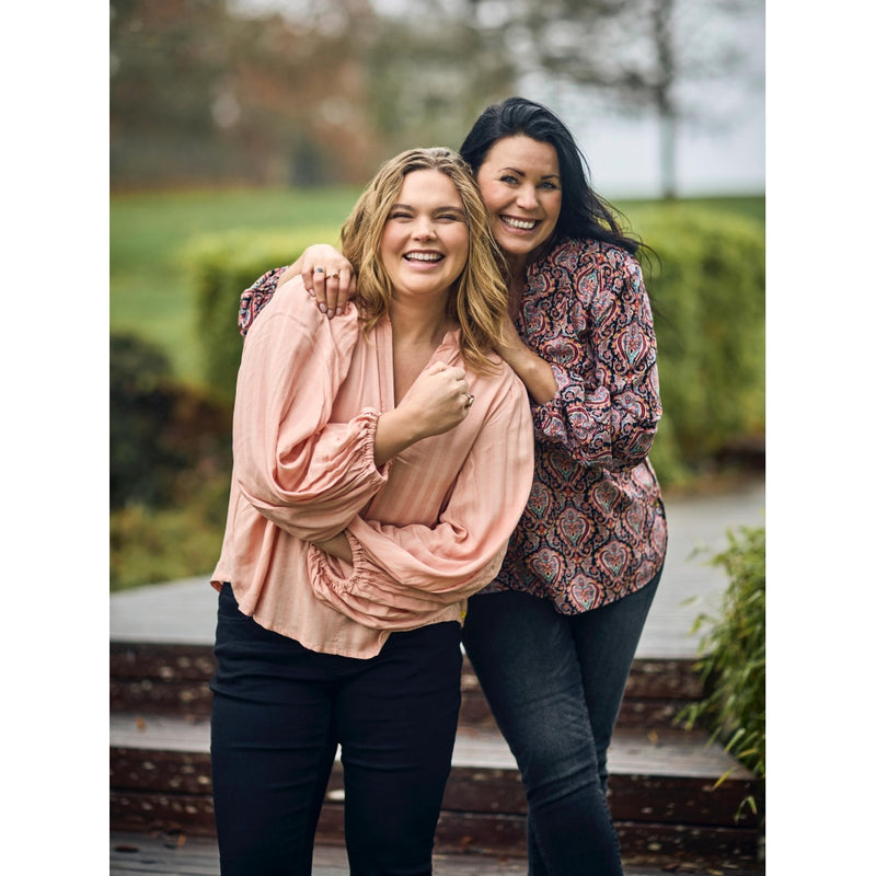 ZOEY SHARI BLOUSE Blouses 606 Rose Dust