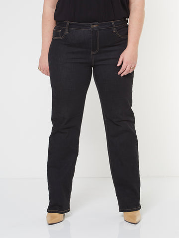 ZOEY SKY FIA LONG JEANS Jeans 006 Black Denim