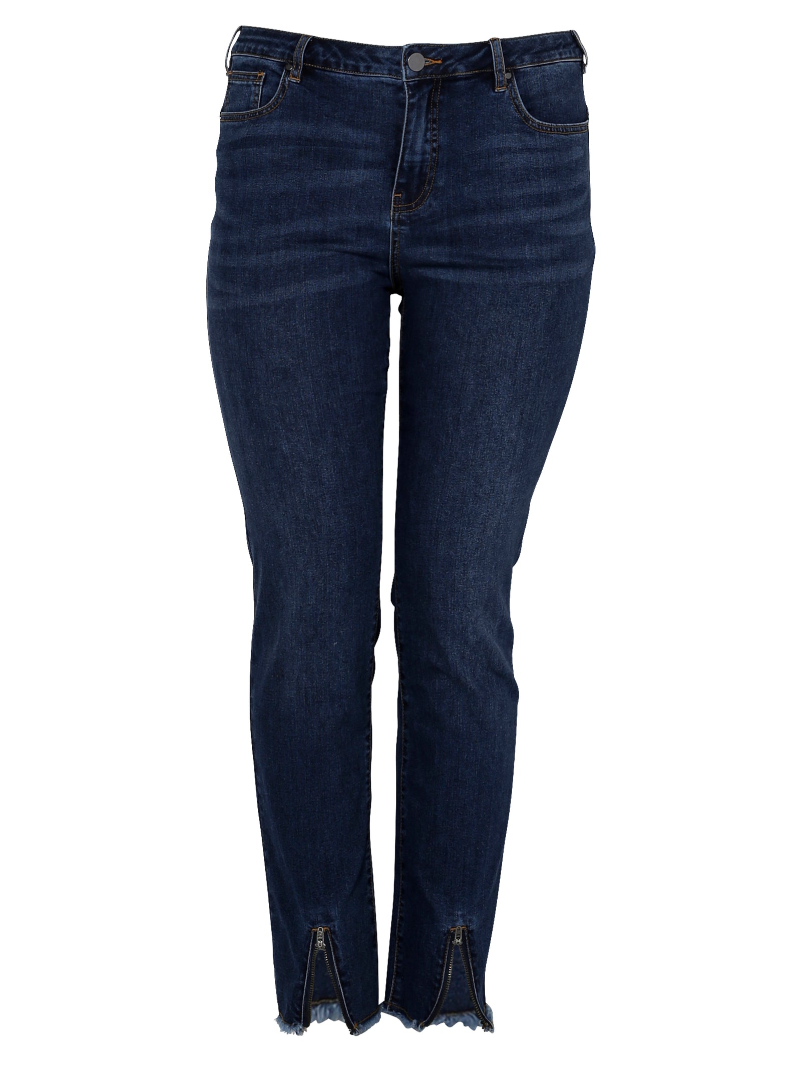 K*e様 ダイネーゼ TODI SLIM JEANS Y17 DARK DENI SONJA ZIPPER JEANS - Dark Denim – zoey-denmark.com