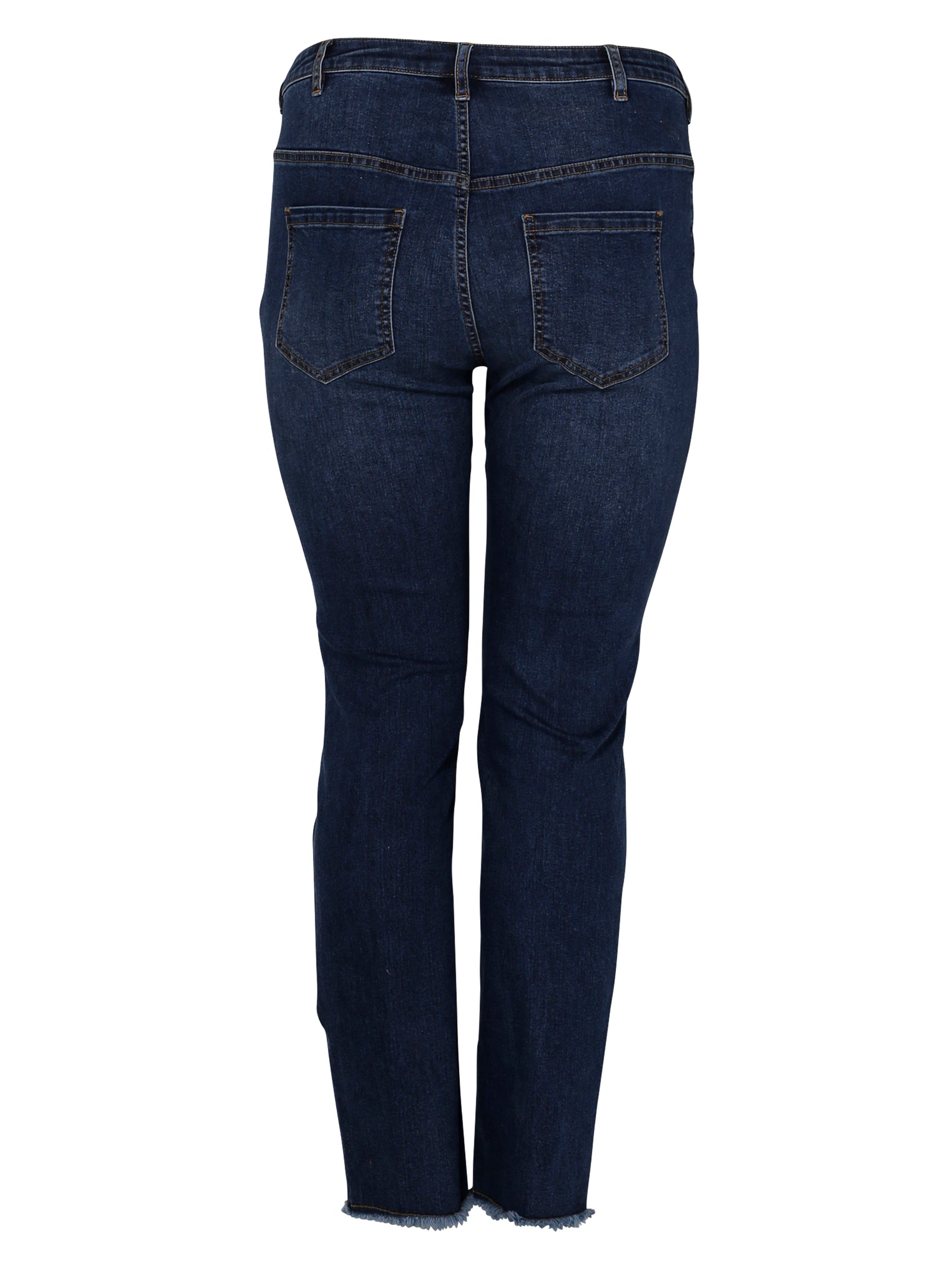 SONJA ZIPPER JEANS - Dark Denim – zoey-denmark.com
