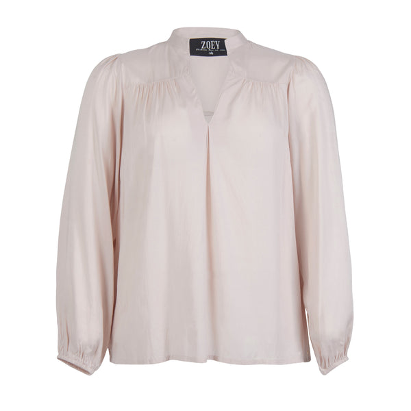 トップス bibiy stella blouse pink STELLA BLOUSE - Soft Pink – zoey-denmark.com