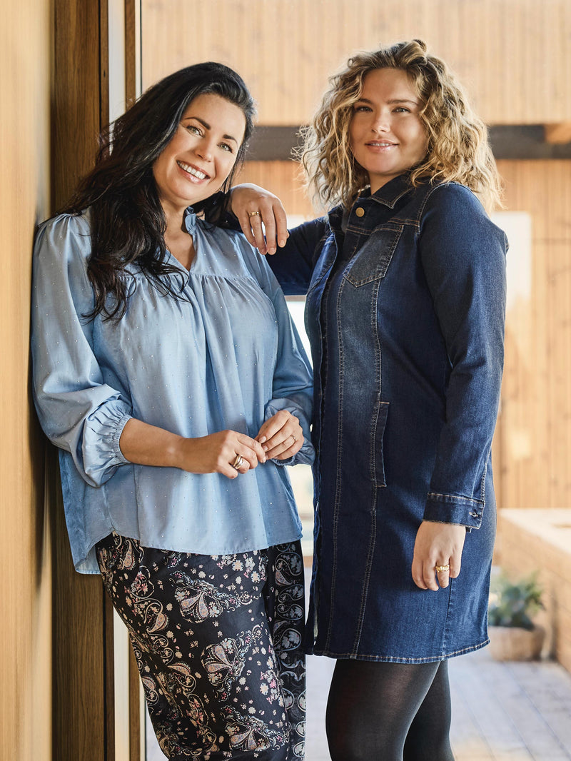 ZOEY TIA BLOUSE Blouses 304 Sky Blue