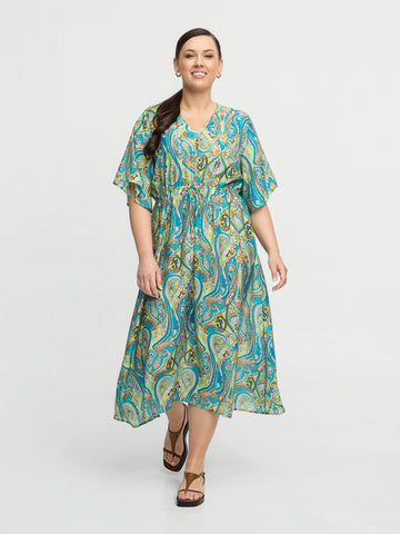 ZOEY VEDA DRESS Dresses 303 Peppermint green mix