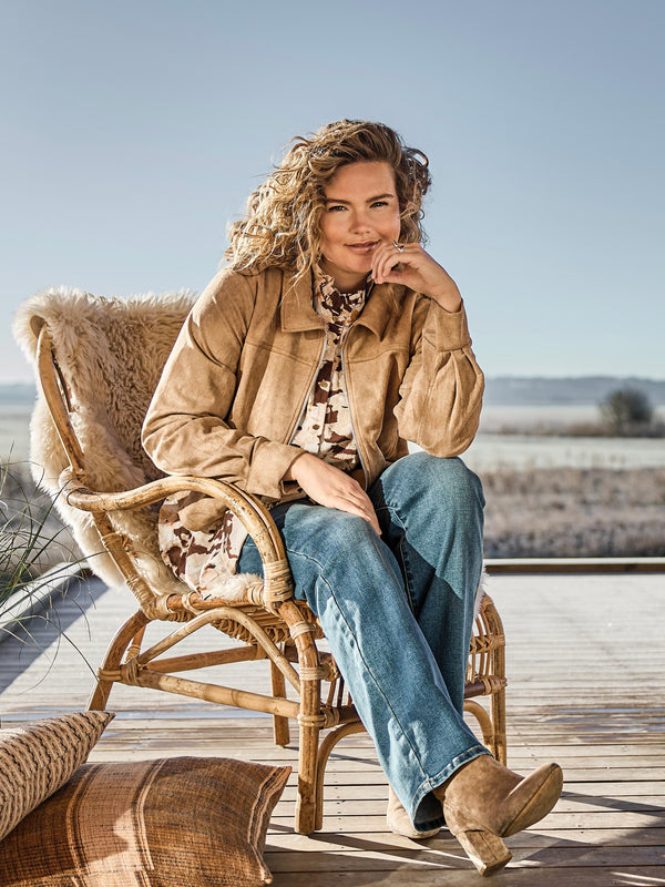 ZOEY VERA JACKET Jackets 220 Camel