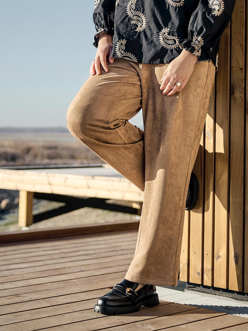 ZOEY VERA PANTS Trousers 220 Camel