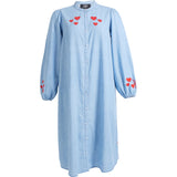 VERA SHIRT DRESS - Denim blue