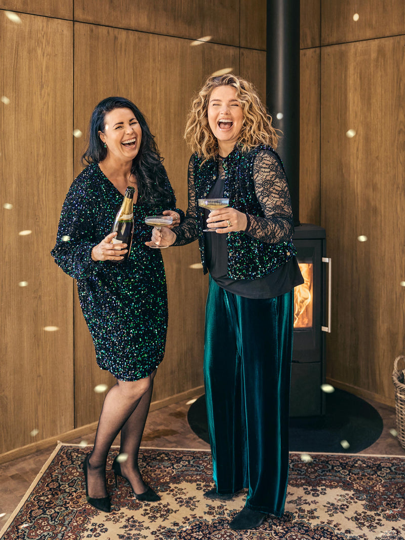 ZOEY XENA DRESS Dresses 025 multi sequins