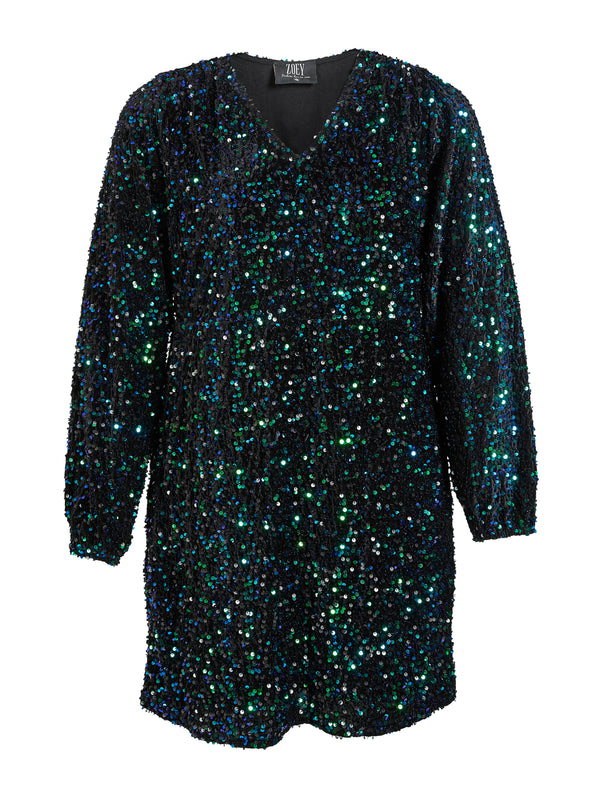 ZOEY XENA DRESS Dresses 025 multi sequins