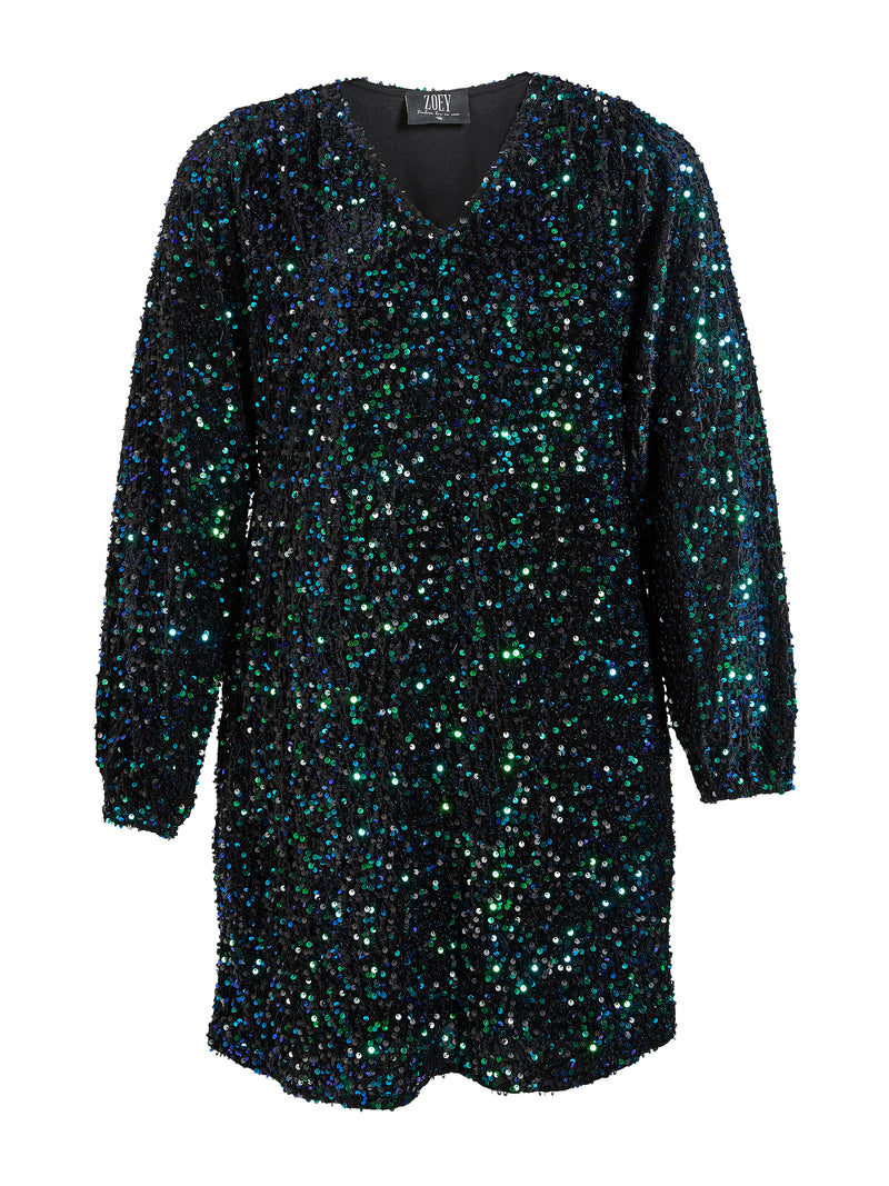 ZOEY XENA DRESS Dresses 025 multi sequins