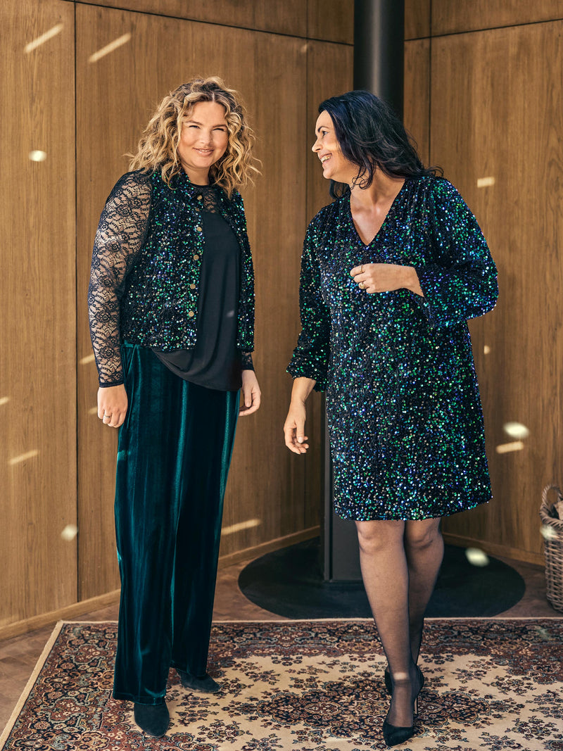 ZOEY XENA VEST Vest 025 multi sequins