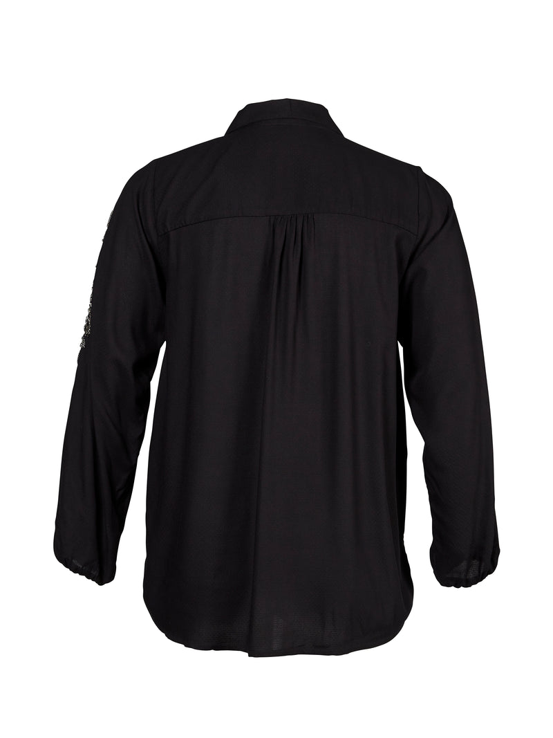 ZOEY XIMENA BLOUSE Blouses Black