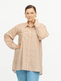 YARA SHIRT TUNIC - Beige mix
